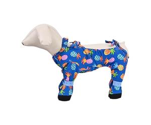 kmgfsd Lovely Printed Polyester Dog Leg Cover Four Legged Protecting Raincoats for Hiking Camping and Playtimes Camping Outfit