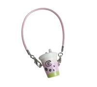 kmgfsd Milk Teas Craft Jewelry Charm Set Safe Resin Project Bag Charm Decoration for Teens and Students User Friendly Jewelry Set