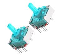 kmgfsd Of 2 Hall Effect Joystick for Game Controller Electromagnetic Thumbstick JS16 TMR Thumb Stick 3D Analog Stick Replacement