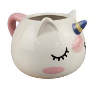 kmgfsd Rainbow Unicorns Coffee Mug Ceramic Large Capacity Cup Suitable for Adults and Children Gift Cup for Girls