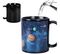Kmiles Heat Changing Solar System Ceramic Mug Colour Changing Mug Magical Coffee Mug Tea Cup 12 Ounce - Novelty for Xmas Funny Gifts