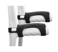KMINA Crutches Handles Pads (x2 Units), Hand Support Cover, Crutch Grip Pad for Diferent Types, Soft, Patented - Made in Europe