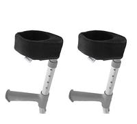 KMINA - Elbow Crutch Pads Closed Cuff (x2 Units), Comfy Covers, Cushion for Adults - Made in Europe