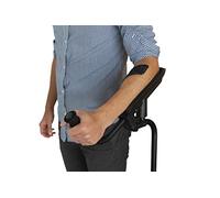 KMINA Elbow Crutches for Adults (x1 Unit, Left), Ergonomic Adjustable Forearm, Comfy Handles, Adults, Patented - Made in Europe - KMINA PRO