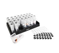 KMINA Monthly Pill Box Organiser 2 Times a Day, Vitamin Box, 31 Day Tablet, Elderly, Medication Organizer