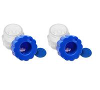KMINA - Pill Crusher for Tablets (x2 Units), Medication Grinder, Pill Box for Small and Large Tablets, Medicine Crusher