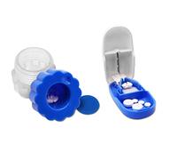 KMINA Pill Cutter and Crusher for Tablets Pack, Portable Tablet Cutter for Pills, Pill Splitter, Tablet Crusher, Small or Large Pills