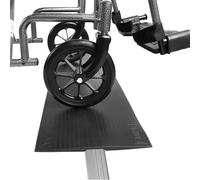 KMINA Threshold Ramp (Thresholds ≤ 1/4" High), Portable Wheelchair Ramps for Doorways, Adjustable Width, Rubber, Patented Design