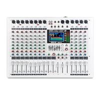Kmise 12 Channel audion Mixer White