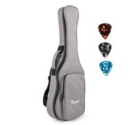 Kmise 23 Inch Concert Ukulele Gig Bag Soft Carrying Case with Double Strap with 3 Ukelele Picks