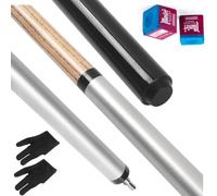 Kmise Break Jump Cue Stick, 21oz 23oz 25oz 28oz Pool Stick for Explosive Breaks and Effortless Jumps, Heavy Hitter Jump&Break Pool Cue with 14mm Pro Breaking Tip (23oz Dark Orange)