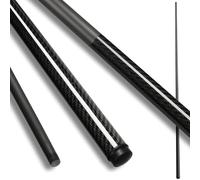 Kmise Carbon Fiber Pool Cue Stick, 12mm Tip 57-inch Pool Sticks, Billiard Cues Sticks, Pool Cues for Adults Beginners House Bar Billiard Pool Tables