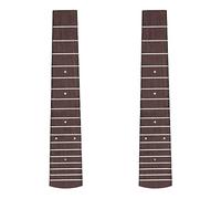 Kmise Concert Ukulele Fretboard 23 Inch Ukelele Hawaii Guitar Fingerboard Fretted 18 Frets 2 Pcs