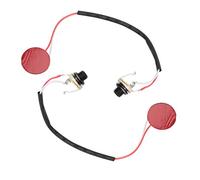 Kmise Pickup Piezo Transducer For Acoustic Guitar Violin Ukulele Mandolin Cigar Box Parts Replacement 2 Pcs