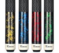 Kmise Pool Cue Stick, 58 inch Professional Pool Cues for adult, 21oz Canadian Maple Pool tick Upgraded Irish Linen Wire Grip, Blue