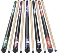 Kmise Pool Stick Set of 5, 58" Canadian Maple Pool Cue Stick, Professional Pool Sticks for Adults, 18~21oz Billiards Pool Cue 5 Colors