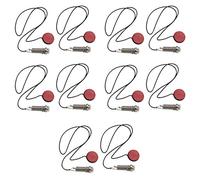Kmise Single Head Passive Ukulele Pickup with Endpin Jack for Ukelele Uke Parts Chrome Pack of 10