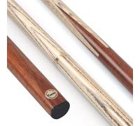 Kmise Snooker Cue Stick, 57'' Pool Cue with 9.5mm Pro Tips, Handcraft, 3 weight styles, Made of high-grade wood, Pool Sticks for Adults (19OZ black walnut wood)