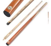 Kmise Snooker Pool Cue Stick, 57-Inch Cue Stick with 9.5mm Pool Queue Pro Tip, Handcraft, Snooker Cues for Adults (18oz Maras wood)-A03