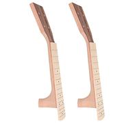 Kmise Soprano Ukulele Fretboard Neck Fingerboard for 21 Inch Uke Martin Style Maple Wood Set of 2 (two ones)