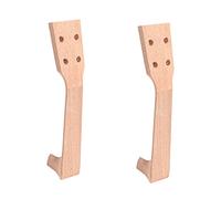 Kmise Soprano Ukulele Neck for 21 Inch Ukelele Uke Hawaii Guitar Parts Luthier Diy 2 Pcs