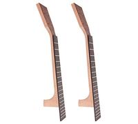 Kmise Tenor 26 Inch Ukulele Neck Fingerboard Fretboard for Uke Martin Style Rosewood Set of 2