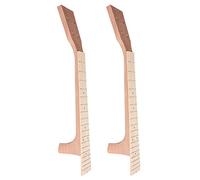 Kmise Tenor Ukulele Neck Fretboard Fingerboard for 26 Inch Uke Martin Style Maple Set of 2