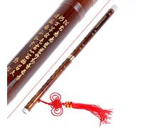 Kmise Traditional Handmade Chinese Musical Instrument Vintage Bamboo Flute Dizi In G Key Pluggable 1 Pcs