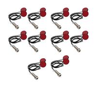 Kmise Twin Dual Head Internal Pickup Transducer for Ukulele Ukelele Uke Hawaii Guitar Parts 10 Pcs