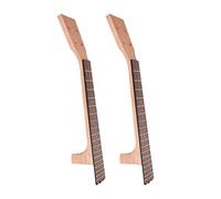 Kmise Ukulele Neck Fingerboard Fretboard for Tenor 26 Inch Uke Martin Style Rosewood Set of 2