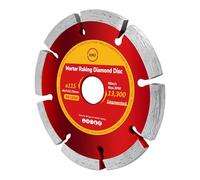 KMJ A-Grade 1 Pack Mortar Rake 115mm Diamond cutting Disc for Angle Grinder with 6mm Thickness -Mortar Raker & Removal Tool-115mm Pointing Disc-Durable Mortar Raking Disc-Size 115 x 6 x 7 x 22.23 mm