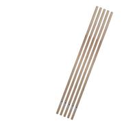 KMJ® Wooden Broom Handle (5 - Count) - Sturdy Wood Pole for Brooms, Mops & Brushes - Durable Wooden Handles for Tools and Cleaning Equipment - (Size 120 X 2.3 Cm)