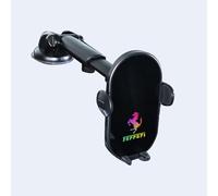 KMJGQWSC Car Phone Holder for Ferrari 166 Inter 1948-1950,Phone Stand Anti-Slip Shockproof Adjustable Dashboard Windshield Interior Accessories,A-Suction cup type