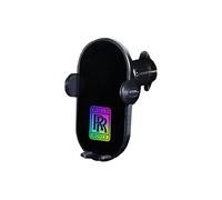 KMJGQWSC Car Phone Holder for Rolls-Royce Ghost Black Badge 2021-2025,Phone Stand Anti-Slip Shockproof Adjustable Dashboard Windshield Interior Accessories,B-Tail hook type