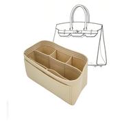 KMKaiMao Handbag Organizer for Bir.kin 25/30/35/40,Bir.kin 25/30/35 Organizer Insert (Beige, for Birkin 30)