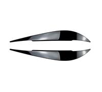 KMLONG 20pcs ABS Headlight Eyebrows Eyelid Angle Eye Fit For BMW 4 Series F32 F33 F36 F82 F83 M4 420d 420i 425d 430i 435i 2013-2021 automotive headlight brow(Gloss Black)