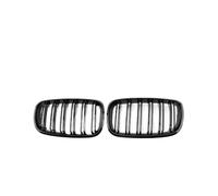 KMLONG 2Pcs Car Front Grill, Fit For, X5 E70 2006-2013 Bumper Front Mesh Grille Car Accessories vehicle front bumper grille cover(Dual Gloss Black)