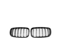 KMLONG 2Pcs Car Front Grill, Fit For, X5 E70 2006-2013 Bumper Front Mesh Grille Car Accessories vehicle front bumper grille cover(Dual Carbon Style)
