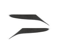 KMLONG 2pcs Lamp Eyebrow Headlight Fit For Mazda RX8 2004-2008 Carbon Fiber Durable Practical Personality Eyebrows Eyelids Trim Stickers automotive headlight brow