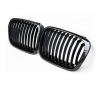 KMLONG Car ABS Front Bumper Radiator Grilles Gril Fit For E46 3 Series 1998 1999 2000 2001 vehicle front bumper grille cover(Gloss Black)