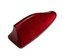 KMLONG Car Antena Fit for Skoda, Rapid Octavia 2 A5 A7 Fabia Superb Auto Aerial with Radio Shark Antennas Car Shark Fin Antenna Car-styling vehicle shark fin antennas cap(Red)