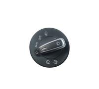 KMLONG Car Auto Fog Light Lamp Control Switch,Fit For Skoda, Octavia Ii 2004-2013 1Z0941431K Headlight Head vehicle front fog lamp switch