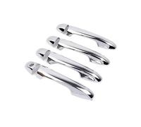 KMLONG Car Door Handle Bowl Cover Decor Trim Fit for Toyota, Hilux Revo 2016-2023 Chrome Sticker Styling Auto Accessories Outside Door Handle Trim Cover(Handle no Sensor)