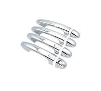 KMLONG Car Door Handle Bowl Cover Decor Trim Fit for Toyota, Hilux Revo 2016-2023 Chrome Sticker Styling Auto Accessories Outside Door Handle Trim Cover(Handle 2 sensors)