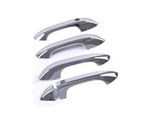 KMLONG Car Door Handle Cover Trim Fit for KIA, Optima K5 DL3 2020-2023 Black Chrome Sticker Styling Auto Accessories Outside Door Handle Trim Cover(Silver)