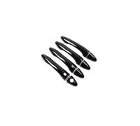 KMLONG Car Door Handle Cover Trim Fit for KIA, Sportage MK3 2011-2016 Gloss Black Chrome Sticker Styling Accessories Outside Door Handle Trim Cover(Handle 2 Button)