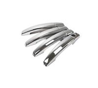 KMLONG Car Door Handle Cover Trim Fit for Opel, Zafira B 2006-2011 Fit for Opel, Zafira Tourer C 2012-2018 Chrome Black Stickers Styling Accessories Outside Door Handle Trim Cover(Silver)