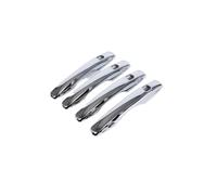 KMLONG Car Door Handle Cover Trim Fit for Volvo, XC60 XC90 S90 V90 2018-2023 Chrome Sticker Styling Auto Accessories Outside Door Handle Trim Cover(Handle 4 sensors)