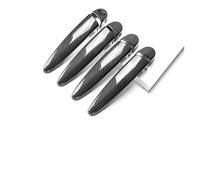 KMLONG Car Door Handle Cover Trim Fit for X6 E71 2009-2014 Chrome Sticker Styling Auto Accessories Outside Door Handle Trim Cover(Carbon Fiber)