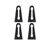 KMLONG Car Door Lock Sound Deadener Damper Buffer Cushion Pad,Fit For VW,Fit For Tiguan Touran Polo T5 Bora Caddy Jetta Passat Golf Mk4 MK5 MK6 MK7 car door slam stopper(4Pcs)